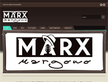 Tablet Screenshot of marxmargono.com